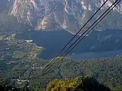 Pohled na Bohinjské jezero