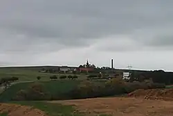 Pohled na Vojenice od Kladrub