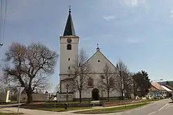 Vojkovice, kostel sv. Vavřince