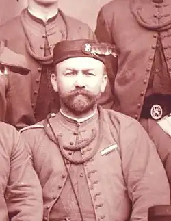 Vojtěch Bárta v sokolském kroji v roce 1896