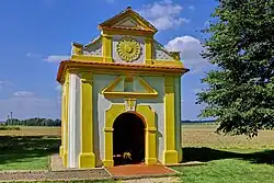 Pohled na průčelí