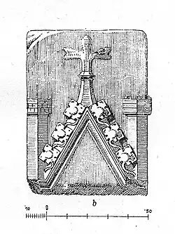 Fragment gotického sanktuáře.