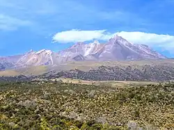 Vulkán Pichu Pichu nedaleko Arequipa