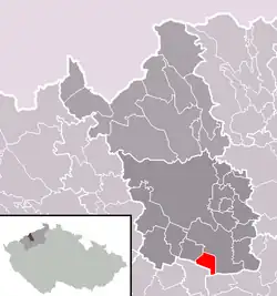 Volevčice na mapě