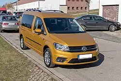 Třetí generace (Typ 2K) ve verzi Maxi po druhém faceliftu v roce 2015