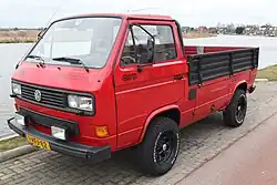 VW Transporter T3 facelift