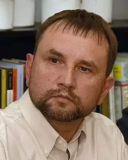 Volodymyr Vjatrovyč na fotografii z roku 2022