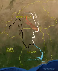 mapa řeky a zdrojnic