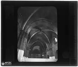 Voltes a l'interior del sostre de la Catedral de la Seu Vella de Lleida