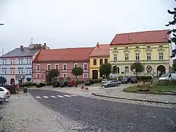 Volyně, náměstí Svobody 42, 41, 40, 39.jpg