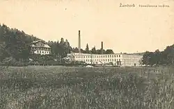 Továrna Vonwiller kolem roku 1900