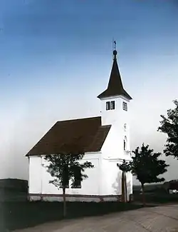 Zaniklá kaple Navštívení Panny Marie v Předním Cínovci