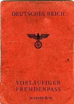 Nacistický pas