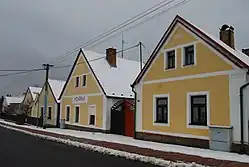 Pohled na část vesnice