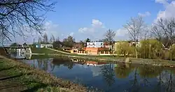 Vraňany a Laterální kanál Vltavy