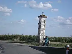 Vracovice - sloup u silnice.JPG