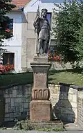 Vraný, statue of Wenceslaus I.jpg