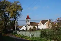 Pohled na část vesnice