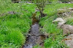 Vratský potok na soutoku s Ohří