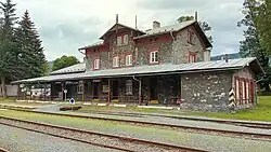 Nádraží ve Vrbně pod Pradědem