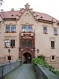 Vstupní část zámku
