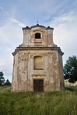 Kostel svatého Jana Křtitele, červenec 2020