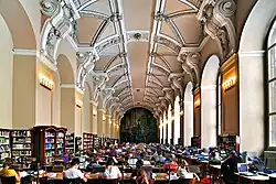 Refektář pražského Klementina – dnes studovna Národní knihovny