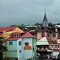 Centrum města Basse-Terre, sídla prefektury Guadeloupe