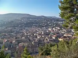 Pohled na město Apt