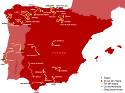 trasa Vuelta a España 2024