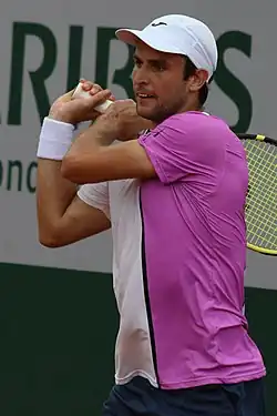 Aleksandar Vukic v kvalifikaci French Open 2022