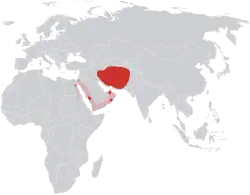 Areál rozšíření