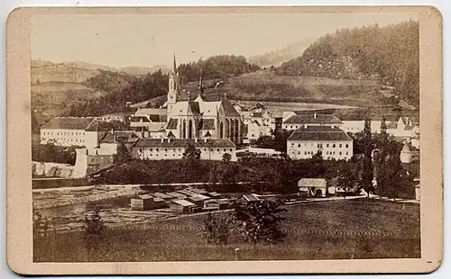 Klášter Vyšší Brod, kolem roku 1870