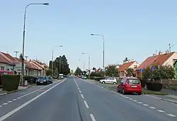 Brněnská ulice v Nouzce