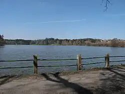 Vyžlovský rybník z hráze