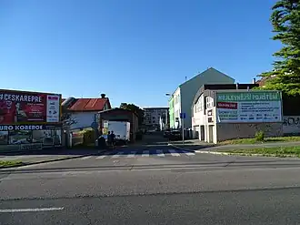 Pohled z Poděbradské