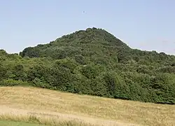 Vysoký Ostrý od východu