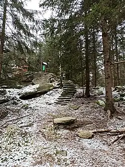 Vrchol Vysokého kamene