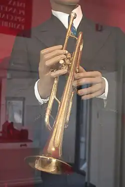 Během fotografování přes sklo v muzeu se ve skle odráží okolí, fotograf může změnit úhel pohledu do stran nebo svisle, případně použít polarizační filtr