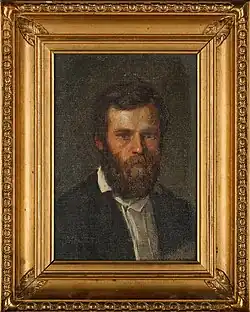 Bengt Nordenberg, švédský malíř, 1859