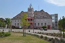 Okresní úřad na náměstí Wolności v Kandříně-Kozlí