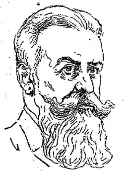 Portrétní skica Eugena Steinacha