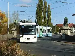 tramvaj GT-N na Löwenbrücke v roce 2007