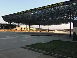 Hraniční přechod Rozvadov - Waidhaus na dálnici D5