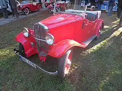 Walter Junior (1933) roadster, Brno-Soběšice 2018