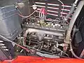 Walter Lord (1935), přestavba na hasičský vůz (1941), pohled na motor