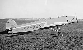 Rogažarski SIM-VI (YU-PDX, 1937)