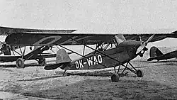Rearwin Junior 4000 (OK-WAO) a Walter Polaris II (1934)