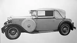 Walter Super 6 s karoserií Brožík (1931)