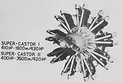 Hvězdicový devítiválec Walter Super Castor